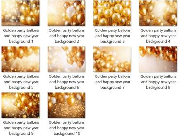 Kategorie Golden Balloons